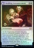 Wedding Announcement // Wedding Festivity (PRE-45S) [Innistrad: Crimson Vow Promos]: (Double Faced Transform) Foil