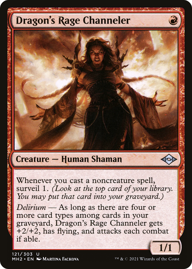 Dragon's Rage Channeler (MH2-121) [Modern Horizons 2]