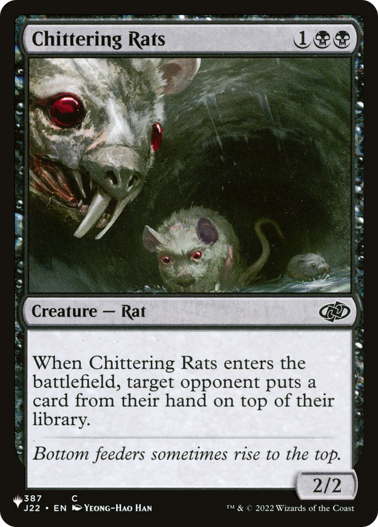 Chittering Rats (LIST-J22-387) [The List]
