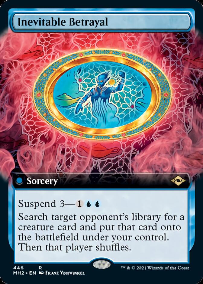 Inevitable Betrayal (MH2-446) [Modern Horizons 2]: (Extended Art)