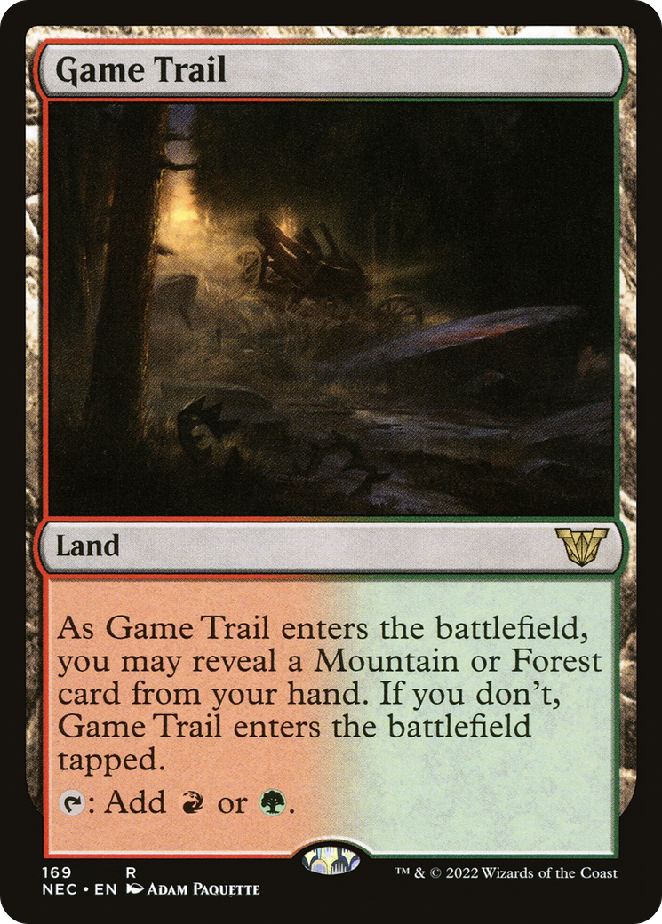 Game Trail (NEC-169) [Neon Dynasty Commander]
