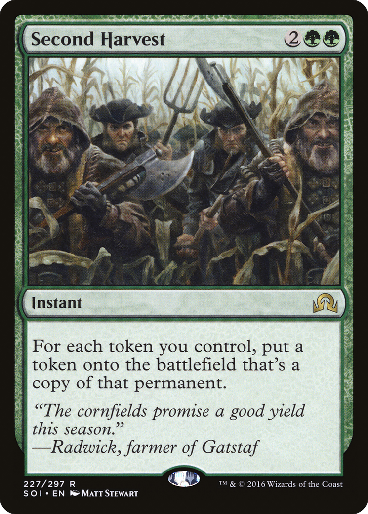 Second Harvest (SOI-227) [Shadows over Innistrad]