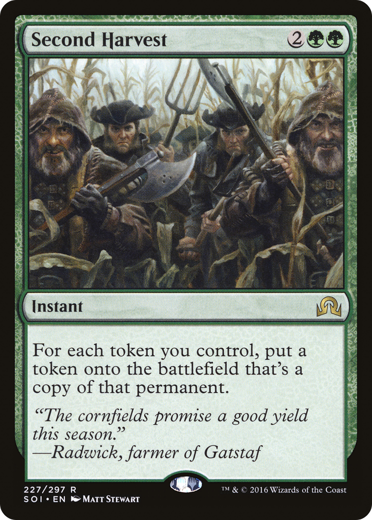 Second Harvest (SOI-227) [Shadows over Innistrad]