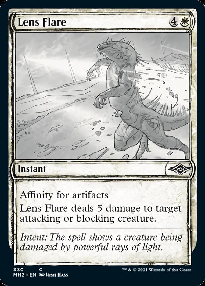 Lens Flare (MH2-330) [Modern Horizons 2]: (Showcase) Foil