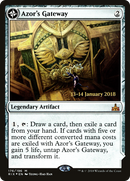 Azor's Gateway // Sanctum of the Sun (PRE-176S) [Rivals of Ixalan Promos]: (compasslanddfc) Foil