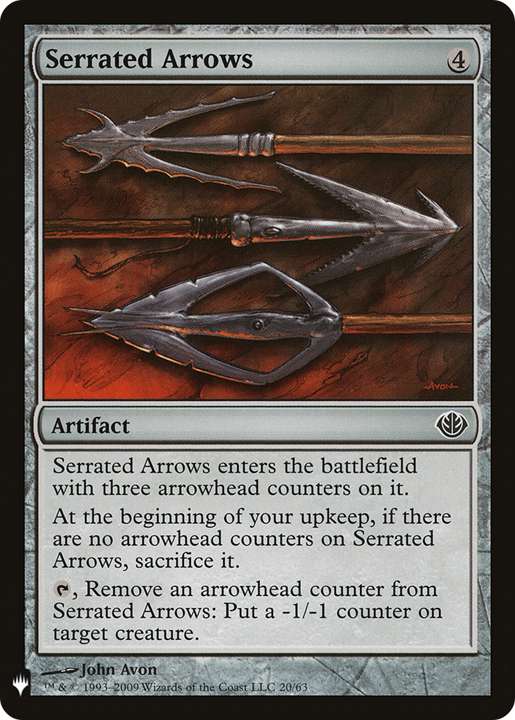 Serrated Arrows (LIST-DDD-20) [The List]