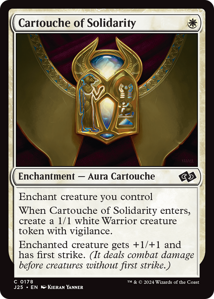 Cartouche of Solidarity (J25-178) [Foundations Jumpstart]