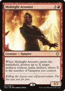 Midnight Arsonist (VOC-027) [Crimson Vow Commander]