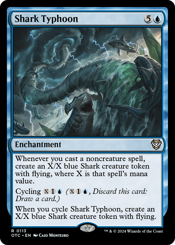 Shark Typhoon (OTC-113) [Outlaws of Thunder Junction Commander]