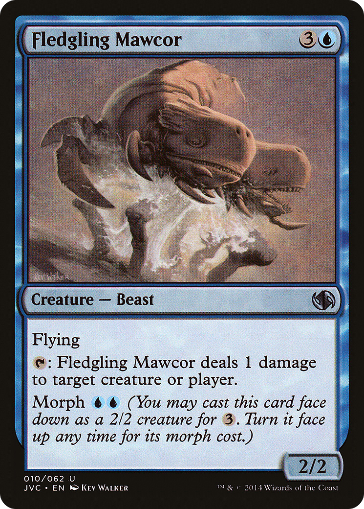 Fledgling Mawcor (DD3-010) [Duel Decks Anthology: Jace vs. Chandra]