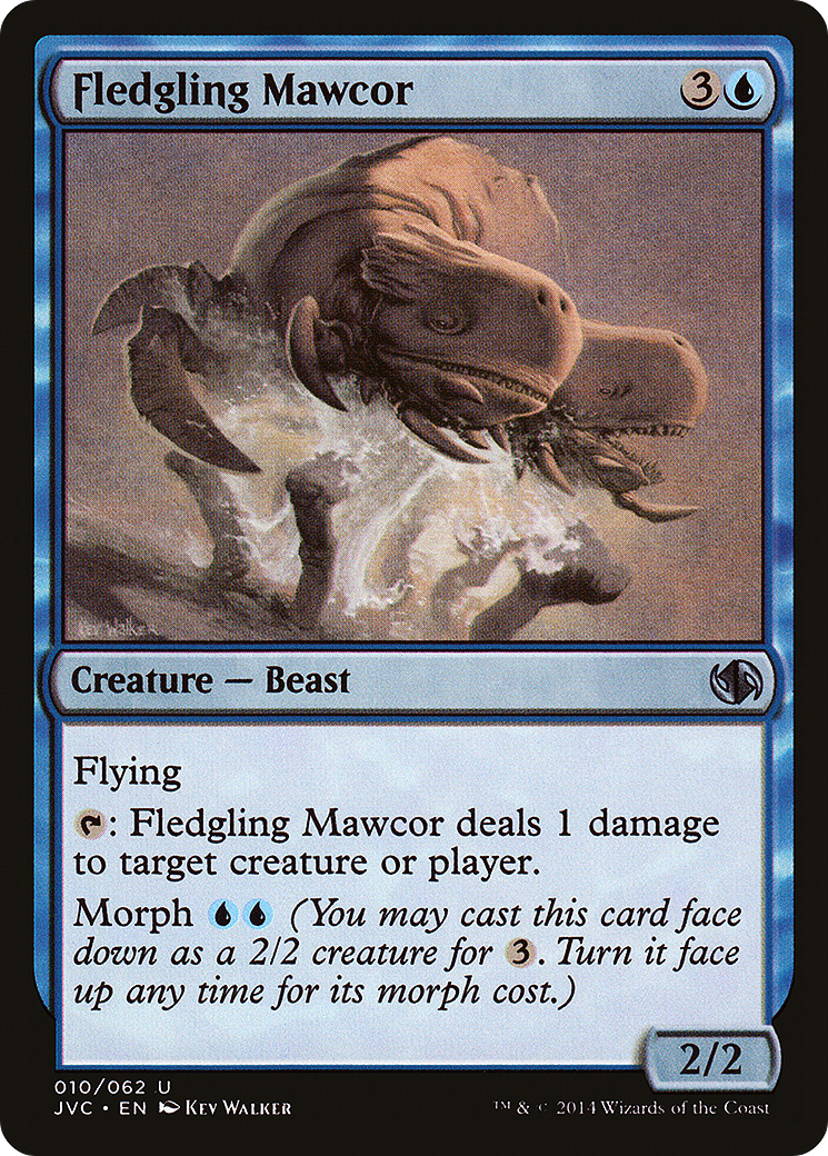 Fledgling Mawcor (DD3-010) [Duel Decks Anthology: Jace vs. Chandra]