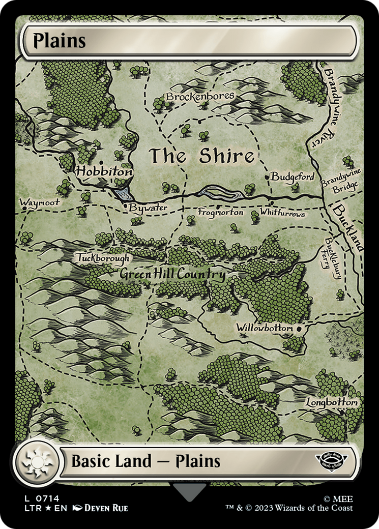 Plains (LTR-714) [The Lord of the Rings: Tales of Middle-earth] Foil