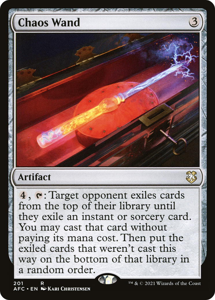 Chaos Wand (AFC-201) [Forgotten Realms Commander]