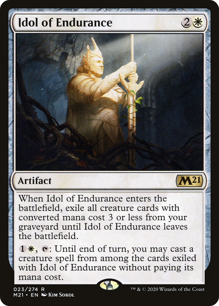 Idol of Endurance (M21-023) [Core Set 2021]