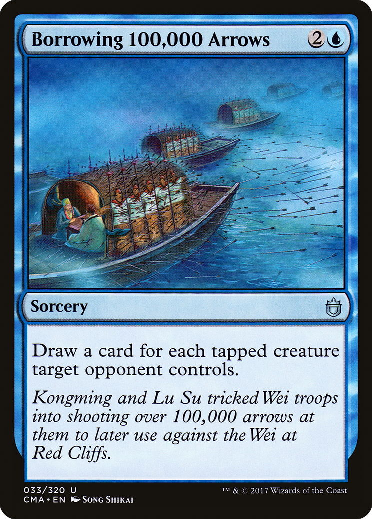 Borrowing 100,000 Arrows (CMA-033) [Commander Anthology]