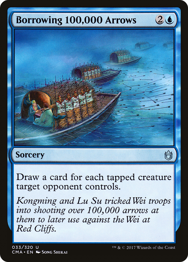 Borrowing 100,000 Arrows (CMA-033) [Commander Anthology]