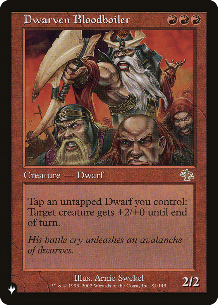 Dwarven Bloodboiler (LIST-JUD-84) [The List]