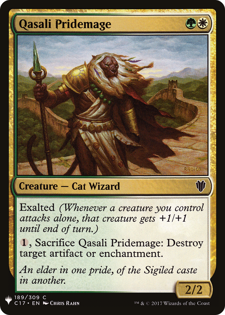 Qasali Pridemage (LIST-C17-189) [The List]