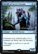 Herald of Secret Streams (PRE-59S) [Ixalan Promos] Foil