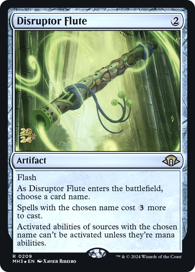 Disruptor Flute (PRE-209S) [Modern Horizons 3 Promos] Foil