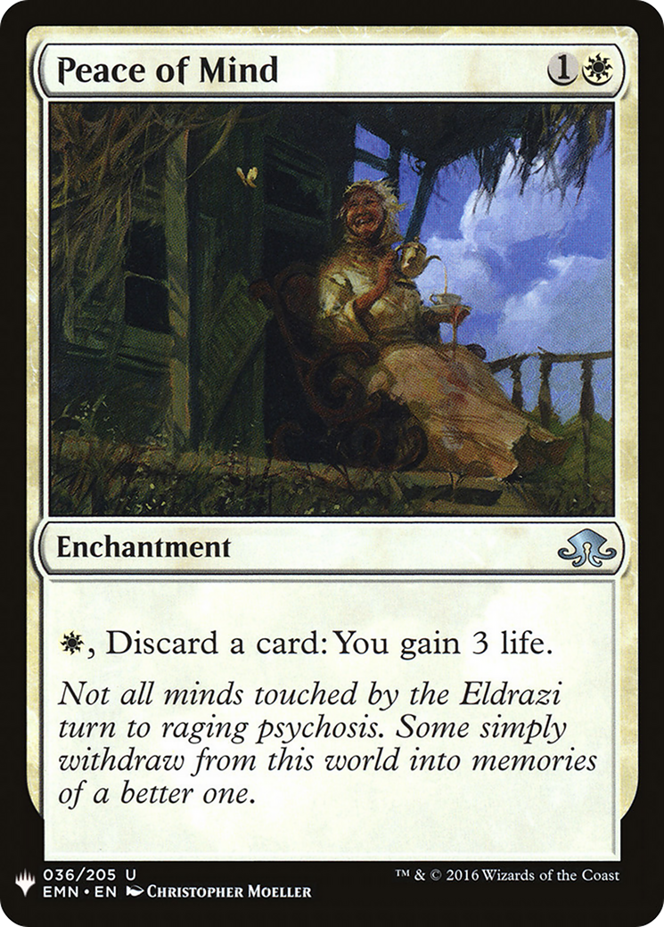 Peace of Mind (LIST-EMN-36) [The List]