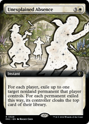 Unexplained Absence (MKC-328) [Murders at Karlov Manor Commander]: (Extended Art)