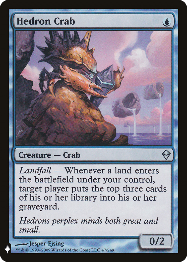 Hedron Crab (LIST-ZEN-47) [The List]