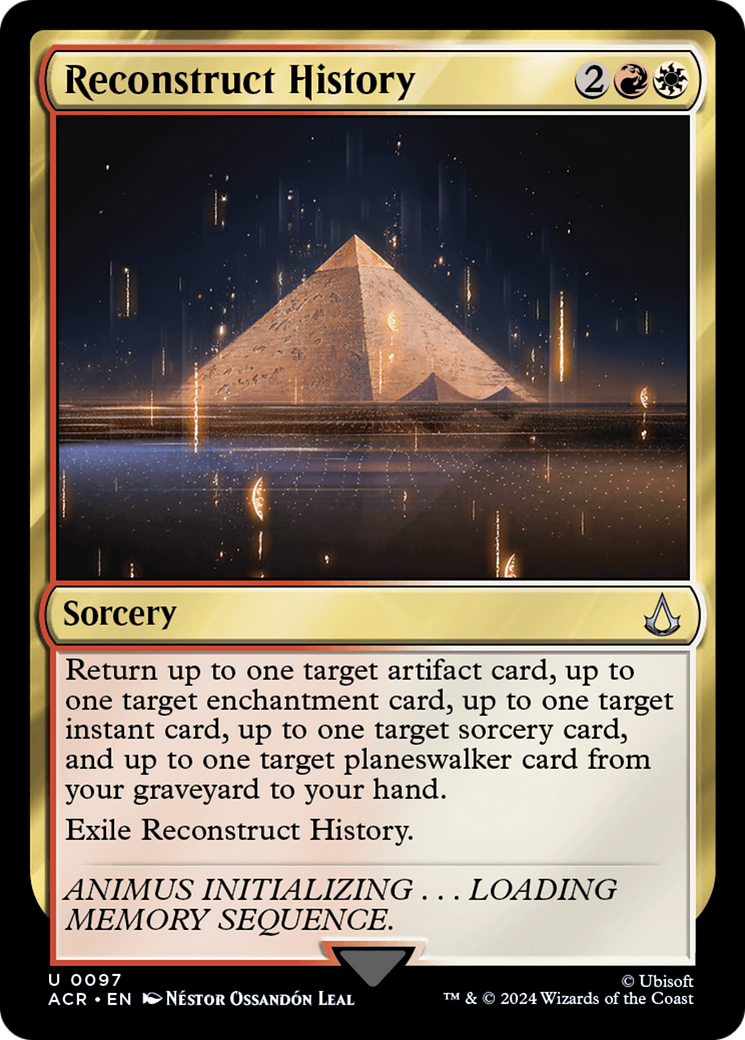 Reconstruct History (ACR-097) [Assassin's Creed] Foil