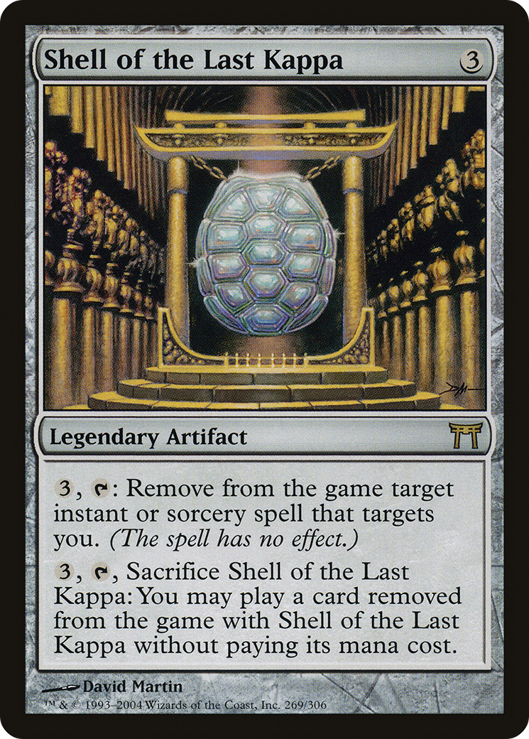 Shell of the Last Kappa (CHK-269) [Champions of Kamigawa] Foil