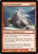 Greater Stone Spirit (DDI-061) [Duel Decks: Venser vs. Koth]