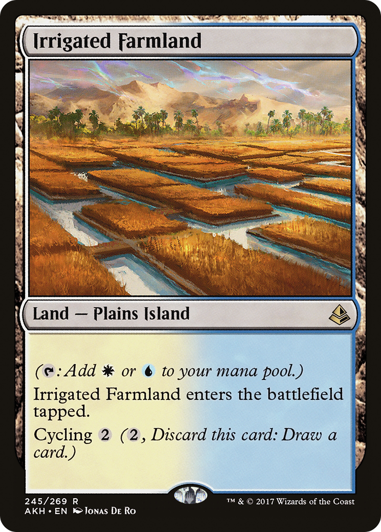 Irrigated Farmland (AKH-245) [Amonkhet] Foil