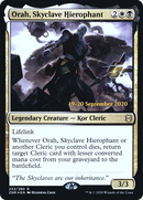 Orah, Skyclave Hierophant (PRE-233S) [Zendikar Rising Promos] Foil