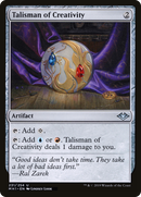 Talisman of Creativity (MH1-231) [Modern Horizons] Foil