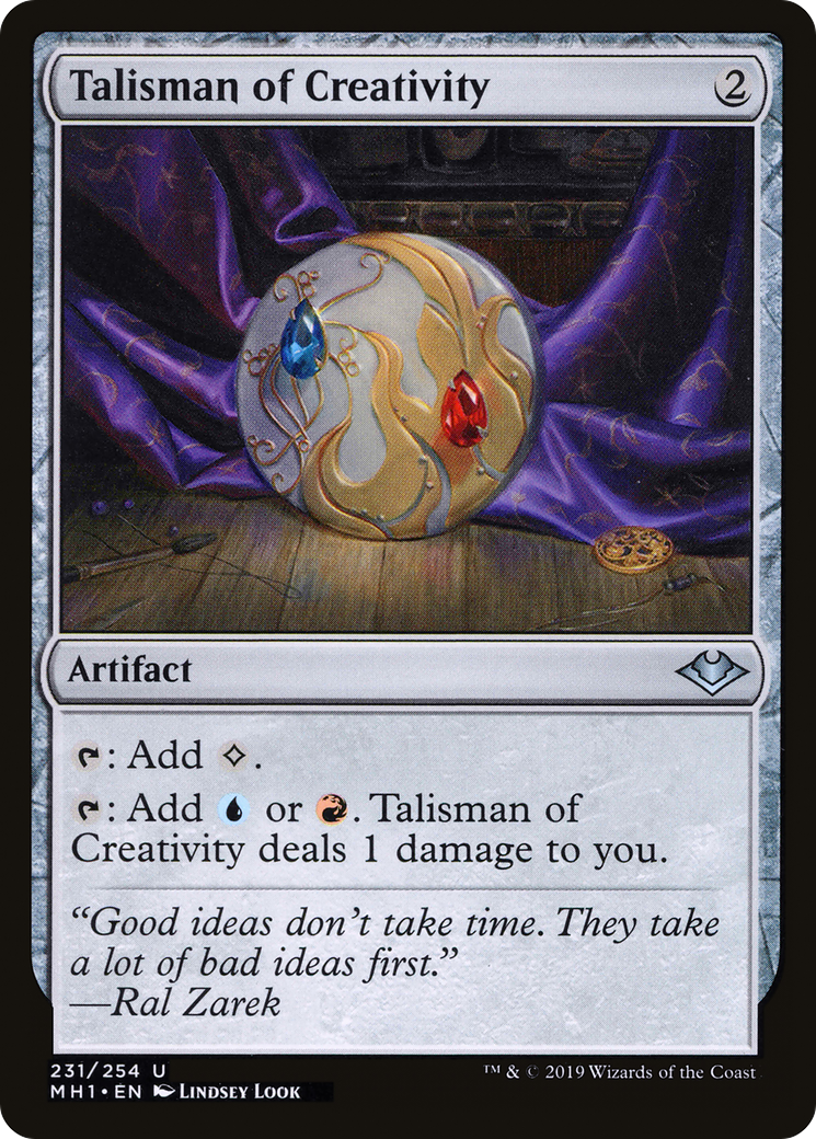 Talisman of Creativity (MH1-231) [Modern Horizons]