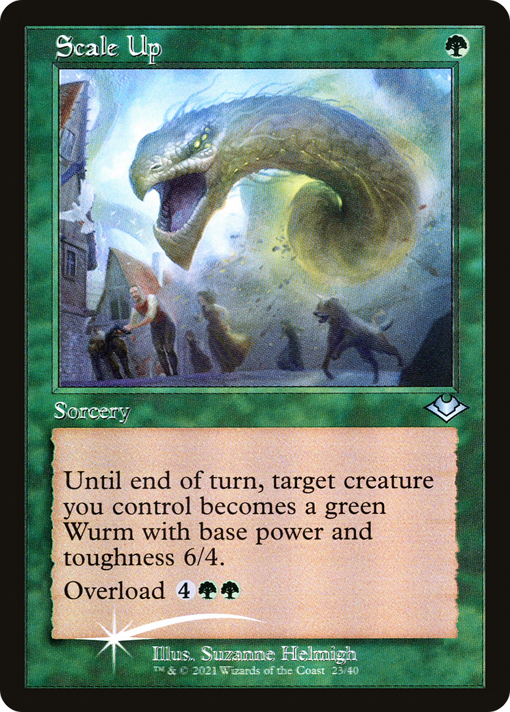 Scale Up (Retro Frame) (MH1-023) [Modern Horizons 1 Timeshifts] Foil