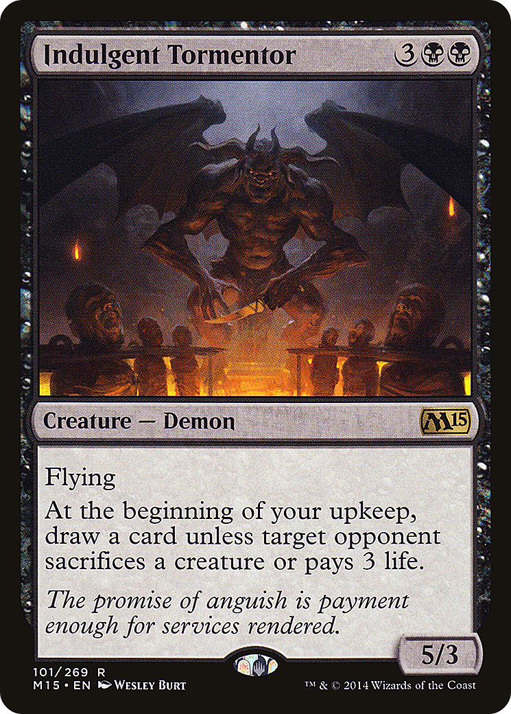 Indulgent Tormentor (M15-101) [Magic 2015]