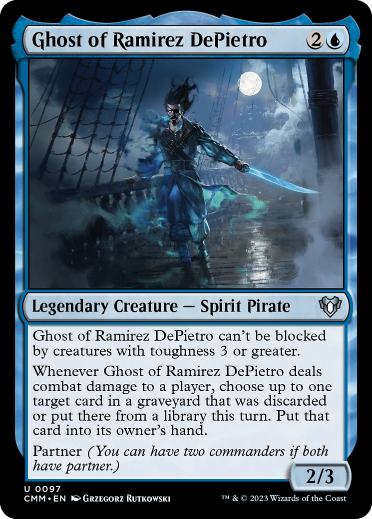 Ghost of Ramirez DePietro (CMM-097) [Commander Masters]