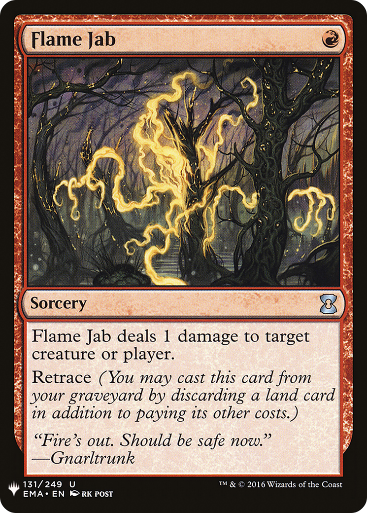 Flame Jab (LIST-EMA-131) [The List]
