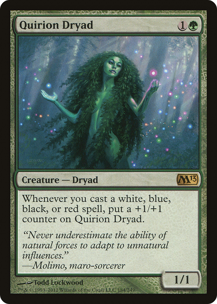 Quirion Dryad (M13-184) [Magic 2013]