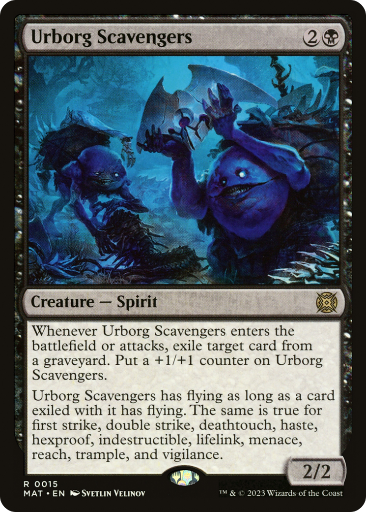 Urborg Scavengers (MAT-015) [March of the Machine: The Aftermath]