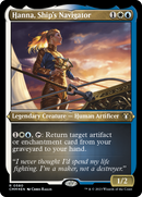 Hanna, Ship's Navigator (CMM-580) [Commander Masters] Etched Foil