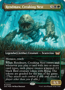 Rendmaw, Creaking Nest (DSC-005) [Duskmourn: House of Horror Commander] (Borderless)