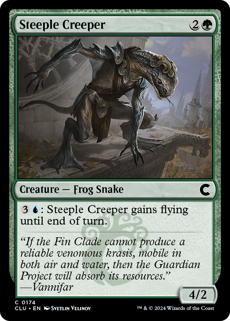 Steeple Creeper (CLU-174) [Ravnica: Clue Edition]