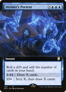 Diviner's Portent (Extended Art) (AFC-284) [Forgotten Realms Commander]