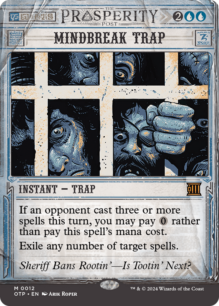 Mindbreak Trap (OTP-012) [Breaking News]: (Showcase) (Borderless)