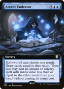 Arcane Endeavor (Extended Art) (AFC-283) [Forgotten Realms Commander]