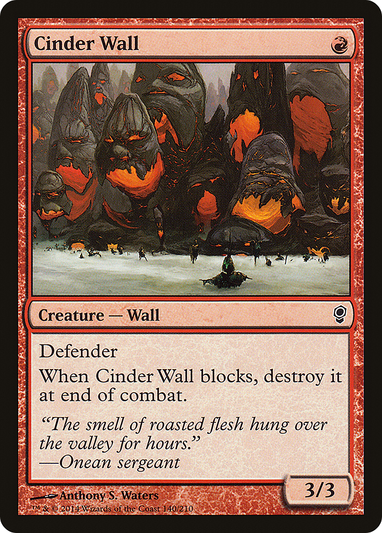Cinder Wall (CNS-140) [Conspiracy]