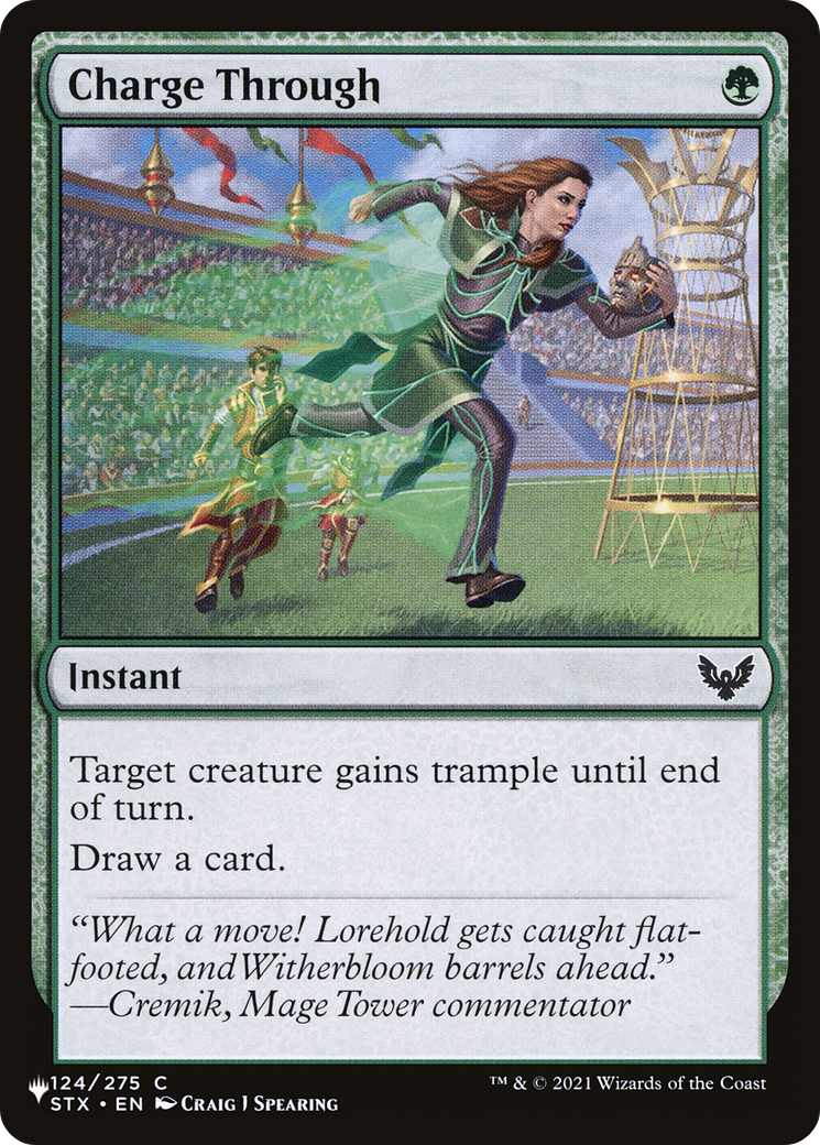 Charge Through (LIST-STX-124) [The List]