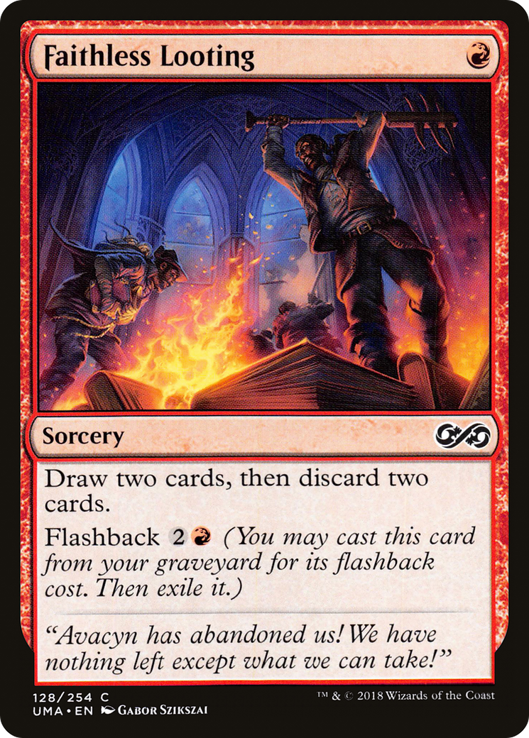 Faithless Looting (UMA-128) [Ultimate Masters]
