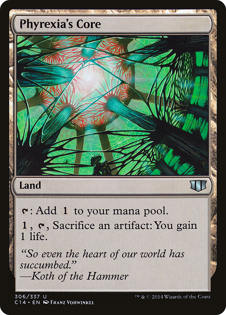 Phyrexia's Core (C14-306) [Commander 2014]